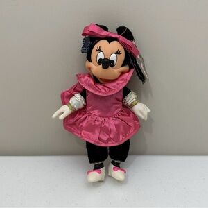 Vintage Disney Minnie Mouse Applause Hollywood Dress Up Pink Bow with All Tags